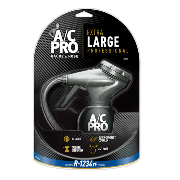 A/C Pro® R-1234yf A/C Recharge Gauge and Hose Image 1